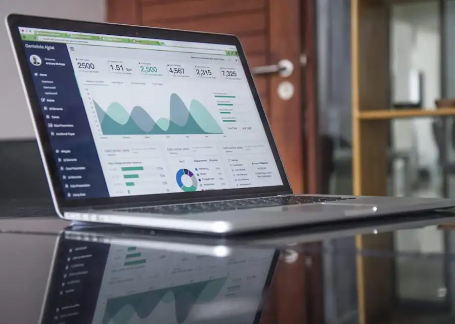 Monthly SEO reporting and keyword tracking dashboard